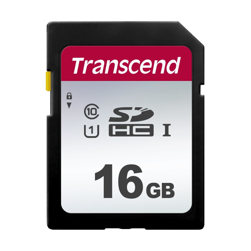 Карта пам'яті Transcend SDHC 16GB (TS16GSDC300S)